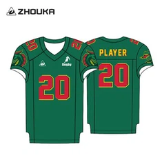 Maglia da football americano personalizzata all'ingrosso